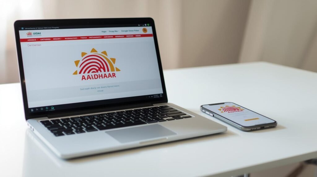 How to download Aadhaar card online from UIDAI website using Aadhaar number or mobile OTP.