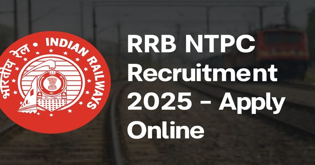 RRB NTPC Recruitment 2025 application form online