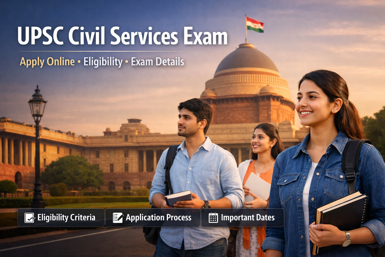 UPSC Civil Services Exam 2026 apply online, eligibility criteria, exam details