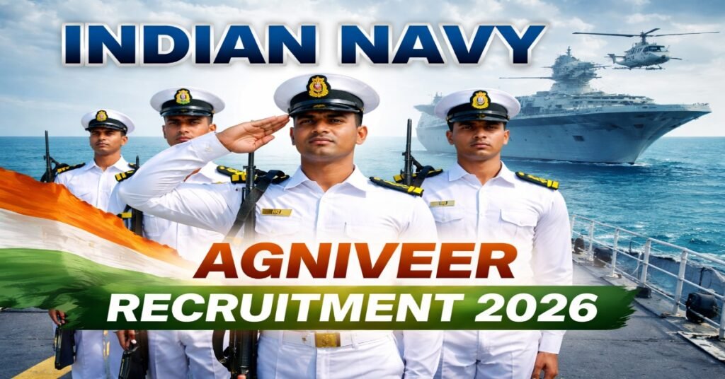 Indian Navy Agniveer Recruitment 2026 – SSR, MR & SSR (Med) | Apply by 06 April