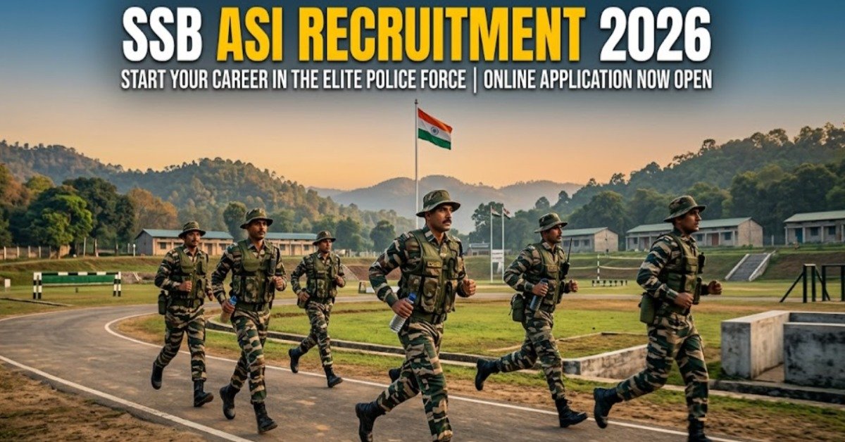 SSB ASI Recruitment 2026 notification for Assistant Sub Inspector posts eligibility vacancy details apply online