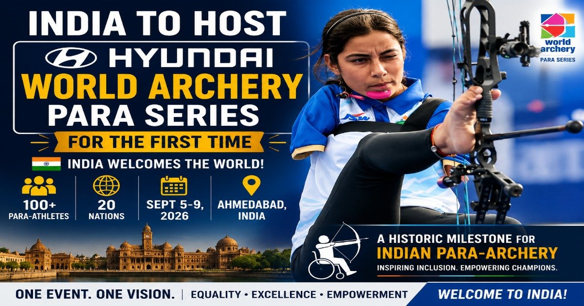 Hyundai World Archery Para Series 2026 in Ahmedabad